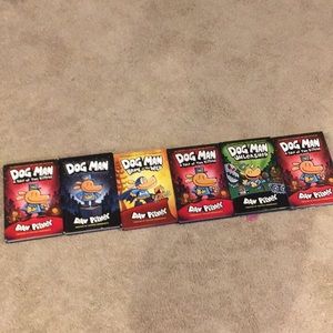 Dog man books 7$ each